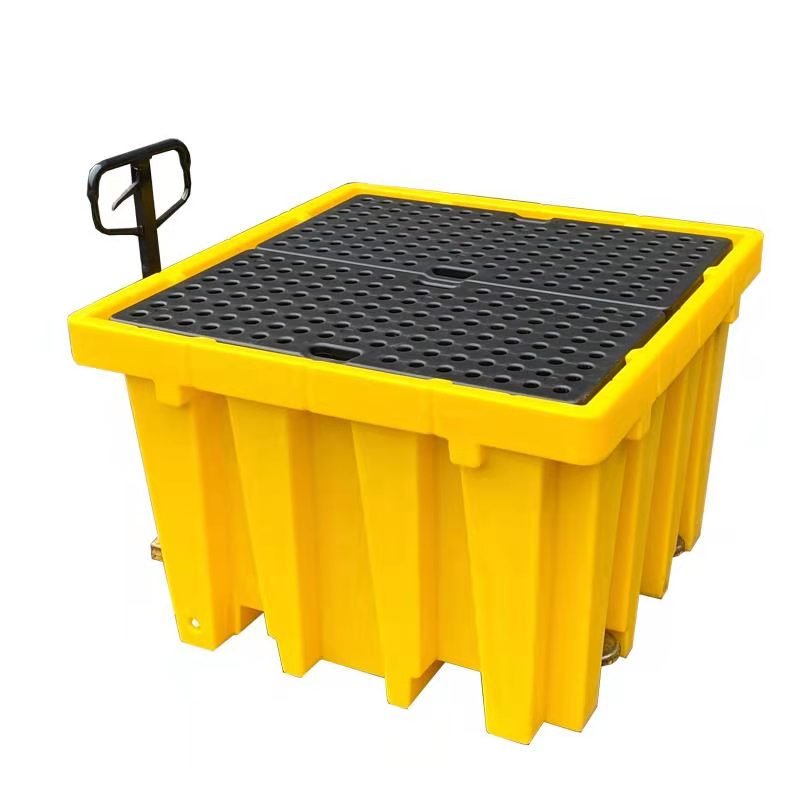 IBC Spill Containment Pallet | 1000L IBC Tank Spill Pallet with Removable Grate - Image 3