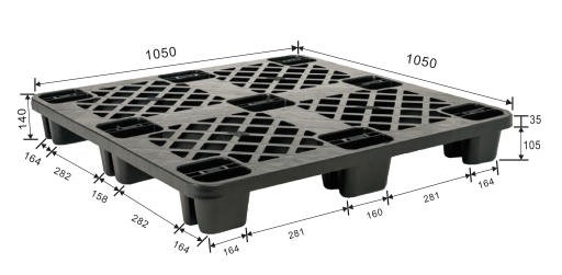 1050X1050mm plastic pallet