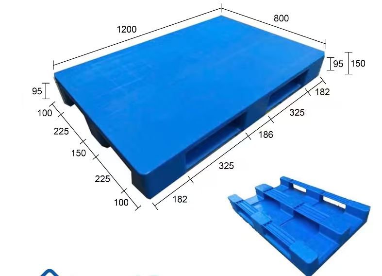 Hygienic Plastic Pallet 1208